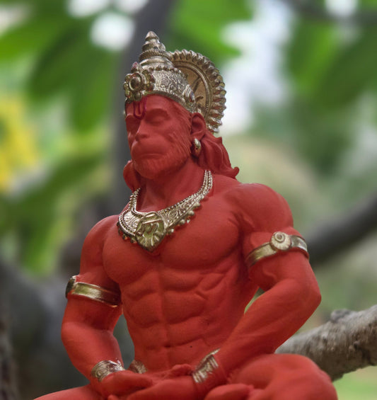 Kesari - Hanuman ji Murti | Bajrangbali Idol [4.5 Inch]