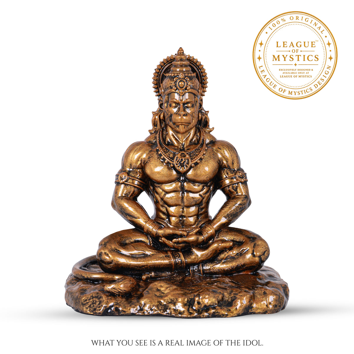 ANTIQUE COPPER | HANUMAN JI IDOL | BAJRANGBALI MURTI